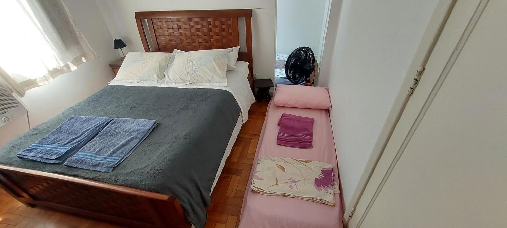 Lugar Ideal Copacabana Quarto, Sala E Lavanderia Río de Janeiro